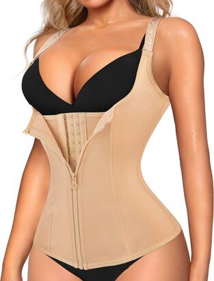 LODAY Waist Trainer Corset for Women Tummy Control Sport Workout Body Shaper Black