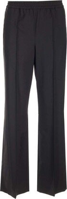 High Waist Straight Leg Trousers-AH