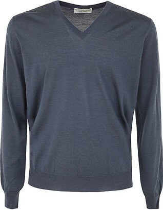 Filippo De Laurentiis Royal Merino Long Sleeves V Neck Sweater