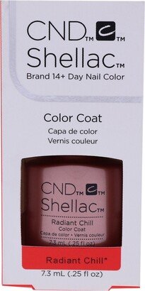 Shellac Nail Color - Radiant Chill by for Women - 0.25 oz Nail Polish