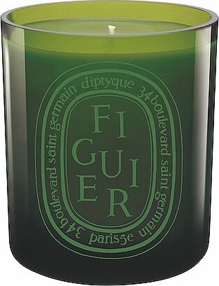 Figuier Scented Color Candle in Green