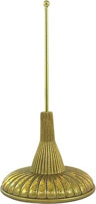 Kurt S. Adler Gold Finial Holder - One Holder 8.75 Inches - Christmas Tree Topper Holder - D4412 - Polyresin - Gold