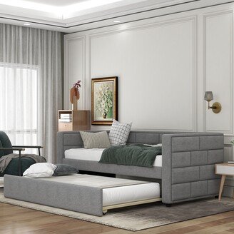 Rasoo Roller And Upholstered Double Sofa Bed, Elegant Design Adds A Spark Of Modern And Timeless Style To Any Room