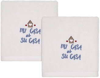 Mi Casa Su Casa 2-Pc. Hand Towel Set, 30