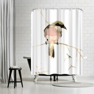 71 x 74 Shower Curtain, Loggerhead Shrike by Suren Nersisyan