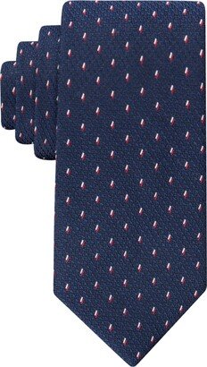 Men's Textured Geo-Print Tie