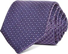 The Men's Store at Bloomingdale's Geometric Floral Silk Classic Tie - 100% Exclusive