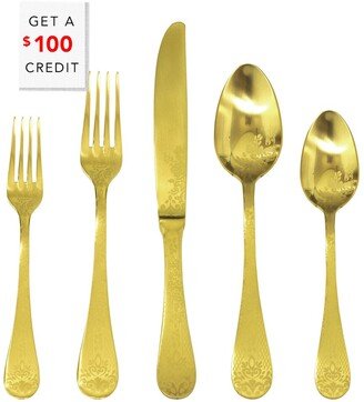 20Pc Flatware Set With $100 Credit