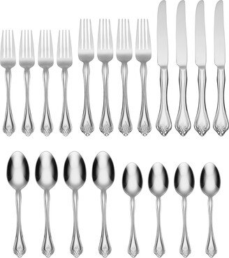 Boutonniere 20-pc Flatware Set, Service for 4