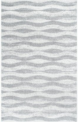 Tristan BDSM02A Gray 4' x 6' Area Rug