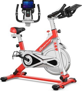 Indoor Stationary Exercise Cycle Bike Bicycle Workout w/ Large Holder Red