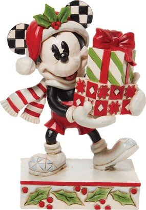 Jim Shore Mickey Stacked Presents Figurine