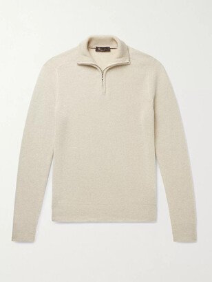 Cashmere Half-Zip Sweater-AA