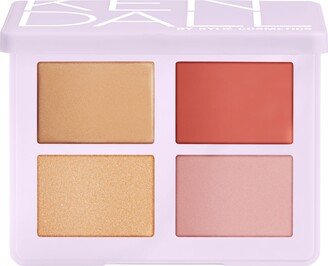 Kendall Collection Blush And Highlighter Cheek Quad