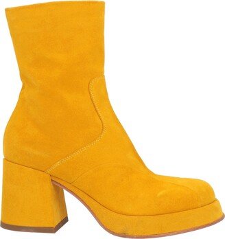 Ankle Boots Ocher