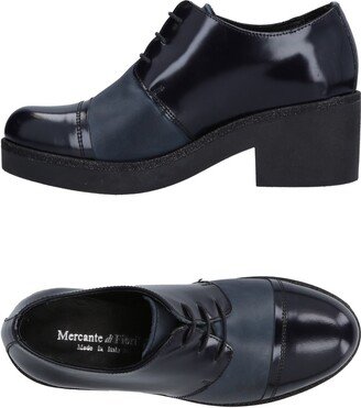 MERCANTE DI FIORI Lace-up Shoes Midnight Blue