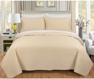 Nouvelle Home Palazzo 3 Piece Cotton Quilt Set