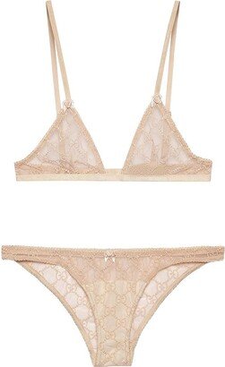 GG Tulle Lingerie Set-AA