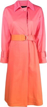 Belted Trench Coat-AE