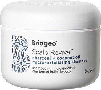 Scalp Revival Charcoal and Coconut Oil Micro-exfoliating Scalp Scrub Shampoo 8 fl oz