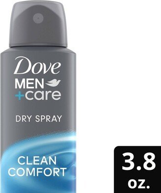 Dove Men+Care 72-Hour Dry Spray Antiperspirant & Deodorant - Clean Comfort - 3.8oz