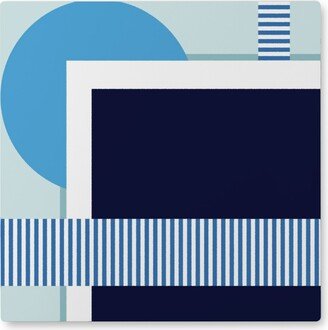 Photo Tiles: Tidal Pool - Shades Of Blue Photo Tile, Metal, 8X8, Blue