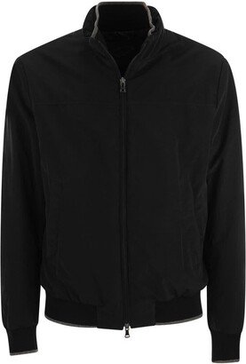 Padded bomber jacket-AJ