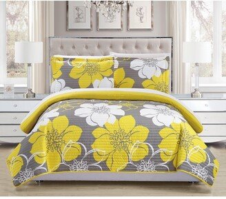 Chase Yellow Reversible 7-Piece Bed in a Bag Quilt Set