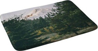 Hannah Kemp Mount Hood Memory Foam Bath Mat Green