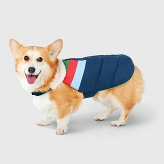 Snow Shoe Lodge Vintage Ski Dog Puffer Vest - - Wondershop™