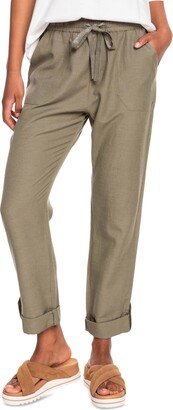 Juniors' On The Seashore Pull-On Utility Pants