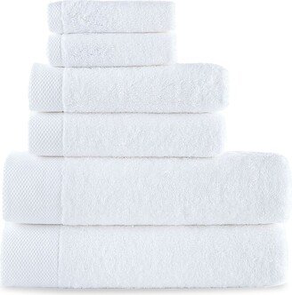 6-Piece Turkish Cotton Towel Set-AB