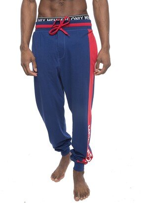 Men's Jogger Lounge Pant - Blue, Red