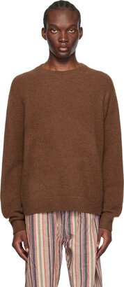 Brown Simple Sweater