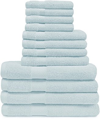 Highly Absorbent 12Pc Egyptian Cotton Towel Set-AC