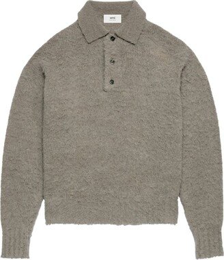 Knitted Polo Shirt-AE