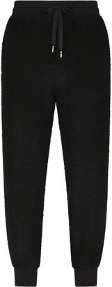 Fleece-Texture Track Pants