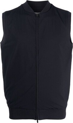 Boggi Milano Zip-Up Stretch-Jersey Gilet