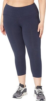 ALLways Crop Leggings (Classic Navy) Women's Casual Pants