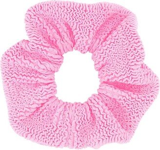 Crinkled-Effect Elastic-Band Scrunchie-AB