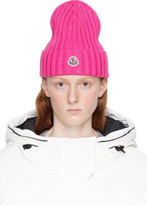 Pink Logo Beanie