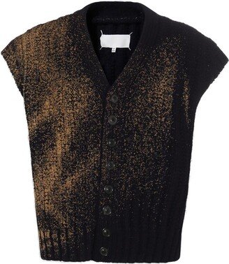 Sandstorm V-Neck Sleeveless Cardigan