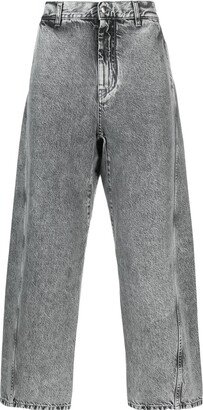 Cortes low-rise loose-fit jeans