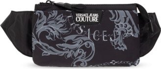 Belt Bag With Logo - Black-AH