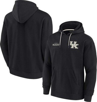 Men's and Women's Fanatics Signature Black Kentucky Wildcats Super Soft Fleece Pullover Hoodie