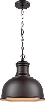 Artistic Home & Lighting Cedar Park 13In Wide 1-Light Outdoor Pendant