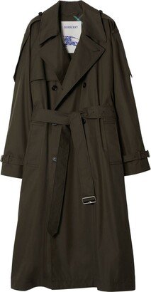 Castleford belted double-breasted trench coat