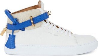 Belted High-Top Sneakers