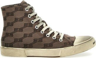 Monogram Motif High-Top Sneakers