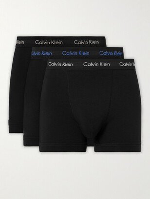 Three-Pack Stretch-Cotton Boxer Briefs-BE